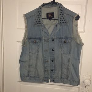 Cut Off Jean Jacket